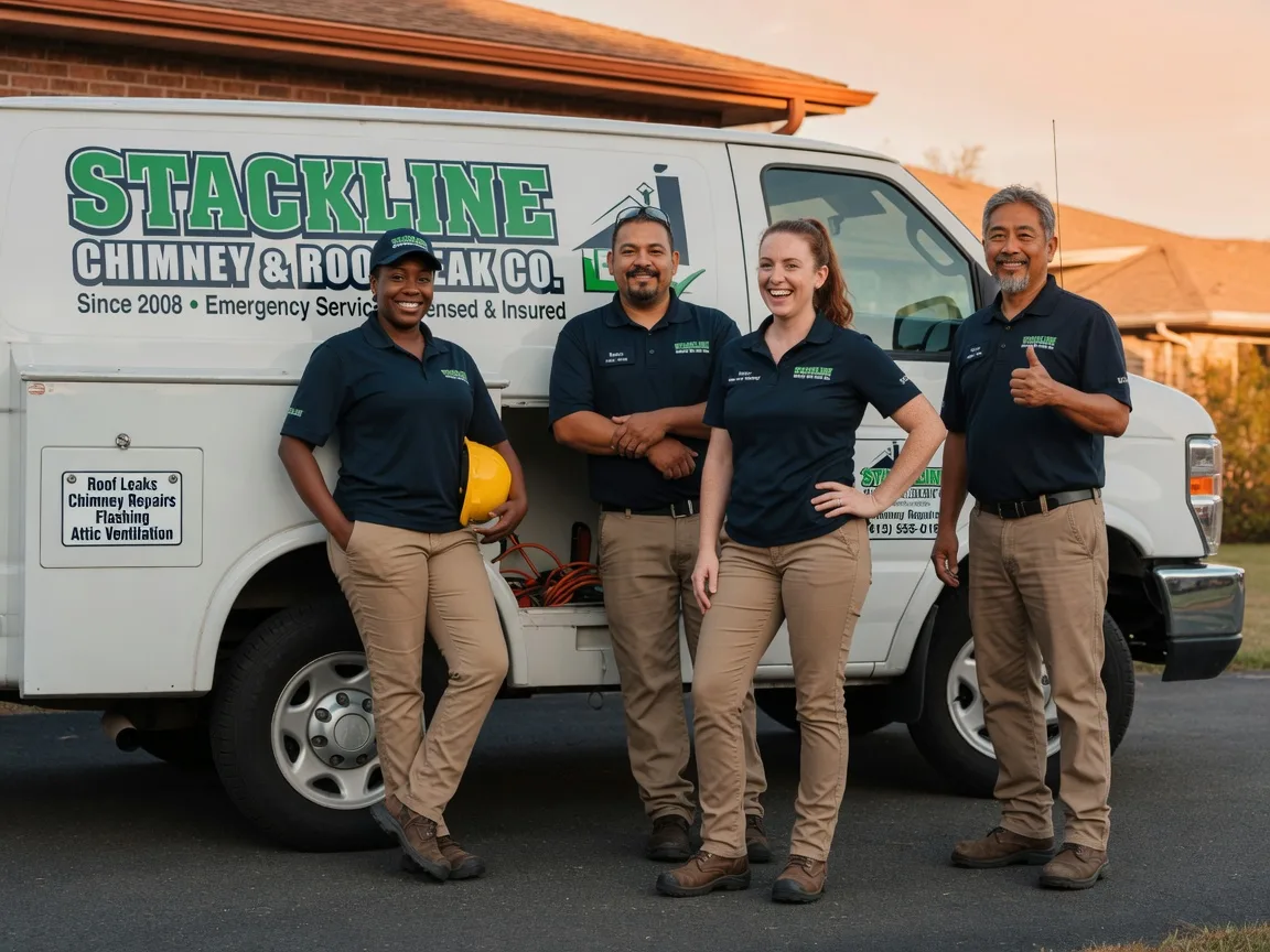 Chimney flashing repair company in Page, ND